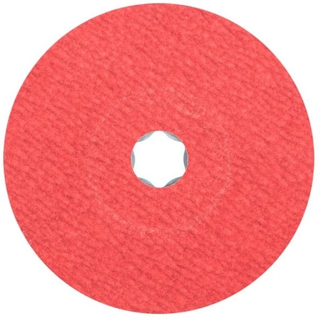 Pferd 40738 COMBICLICK Fiber Disc 5in Dia. Ceramic Oxide CO-COOL 120 Grit 40738-PFERD